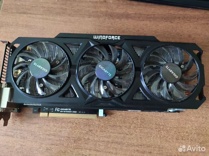 Видеокарта GTX 760 2gb