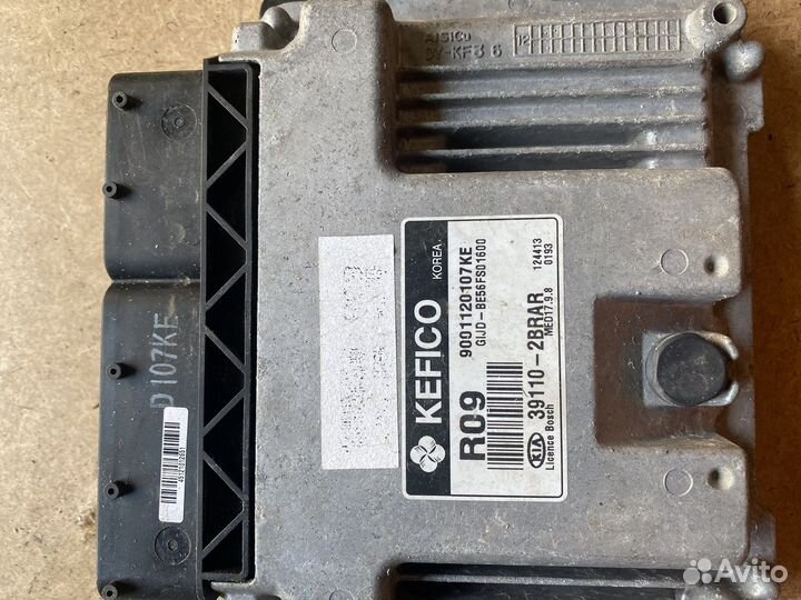 Эбу двигателем Kia Hyundai 39110-2brar