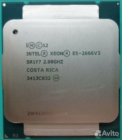 Intel Xeon E5 2666 v3