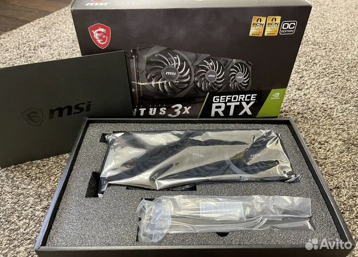MSI GeForce RTX 3080Ti ventus 3X 12G OC