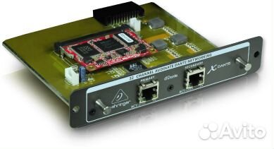 Карта расширения Behringer X-dante