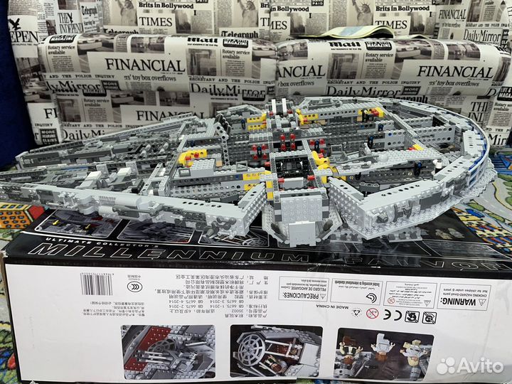 Конструктор Сокол Тысячелетия аналог Lego