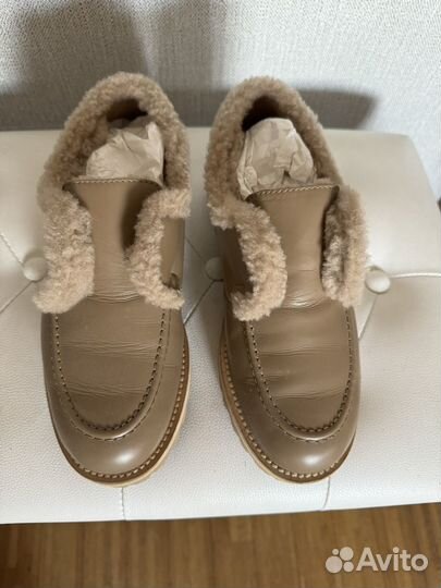 Лоферы на меху