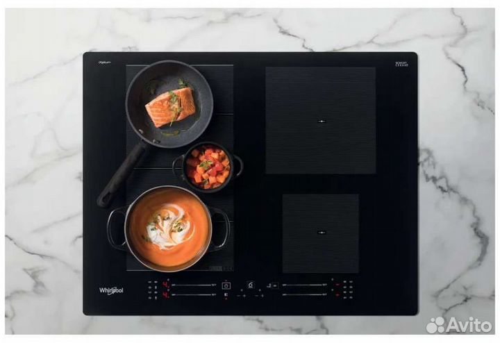 Индукционная панель Whirlpool WF S9365 BF/IXL