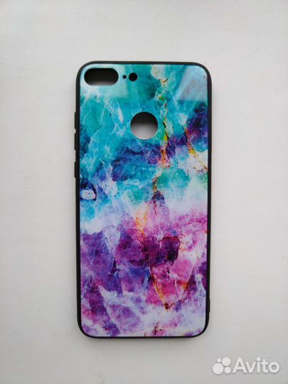 Чехол под мрамор на Honor 9 lite