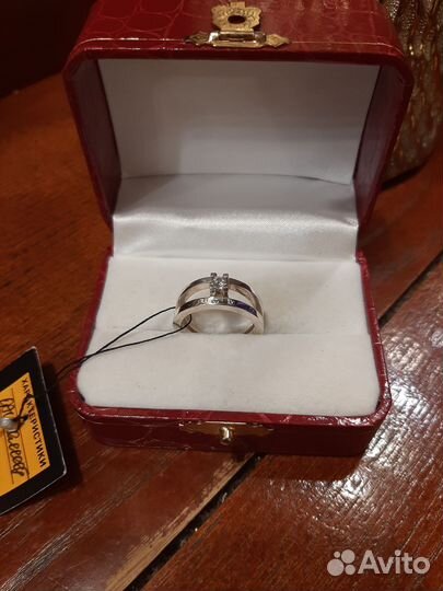 Кольцо, серьги серебро