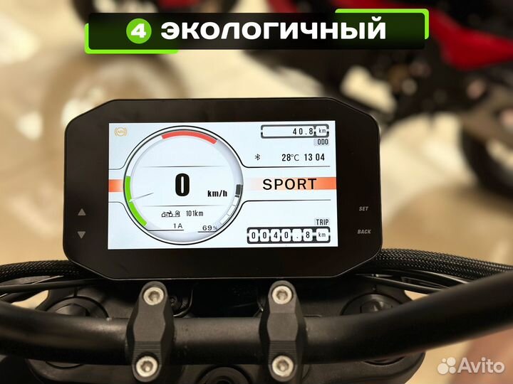 Электромотоцикл Alrendo TS Bravo