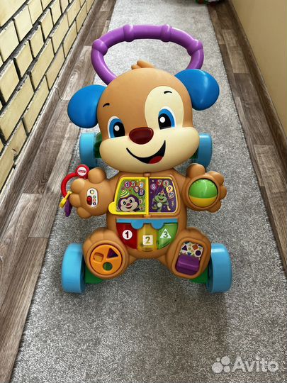 Ходунки каталка fisher price