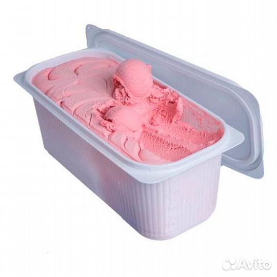Мороженое в контейнерах до 2,5 кг