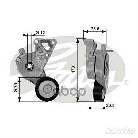 Натяжитель ремня gates T38148
