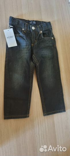 Новые джинсы для мальчика Armani. Размер 86,92,110