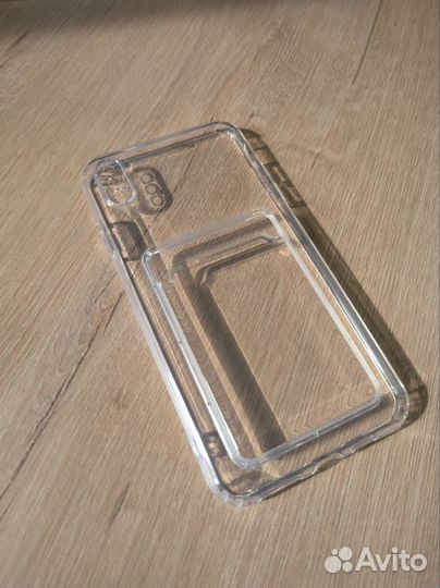 Чехол на iPhone XS max прозрачный новый