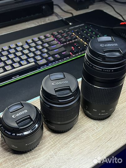 Объективы canon