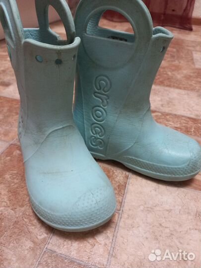 Резиновые сапоги crocs c10 17см