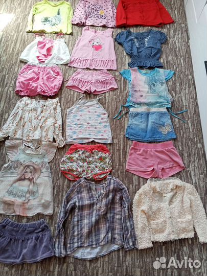 Вещи пакетом для девочки