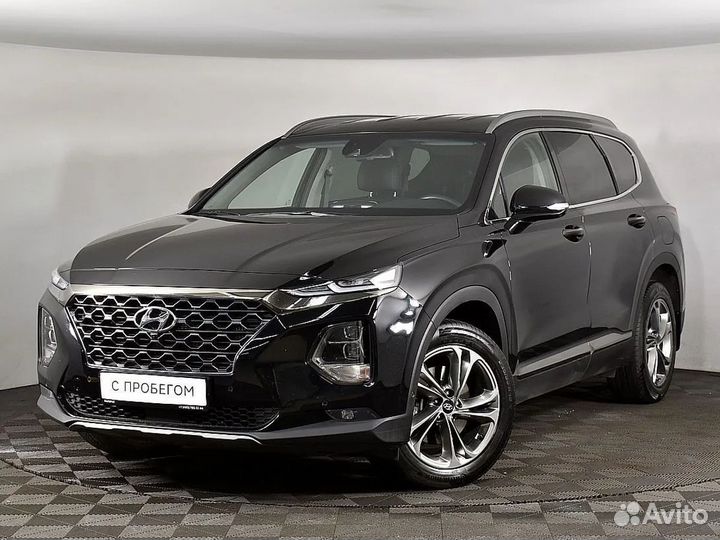 Hyundai Santa Fe 2.2 AT, 2019, 46 001 км