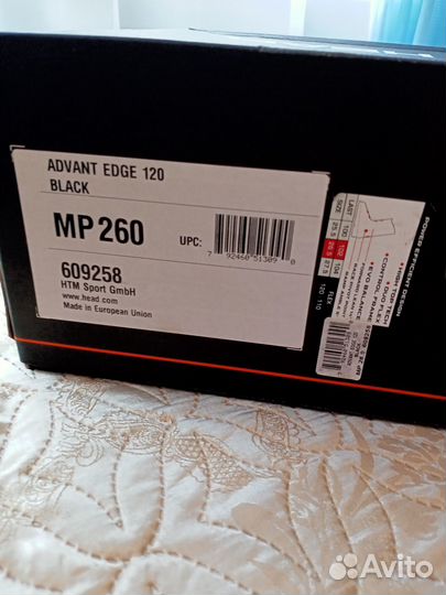 Горнолыжные ботинки head advant edge 120, 26,5