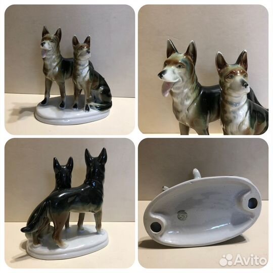 Статуэтка собаки овчарки Германия