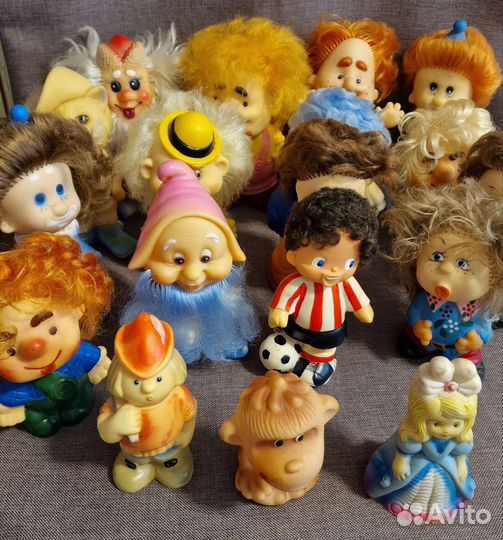 Игрушки СССР. Резина