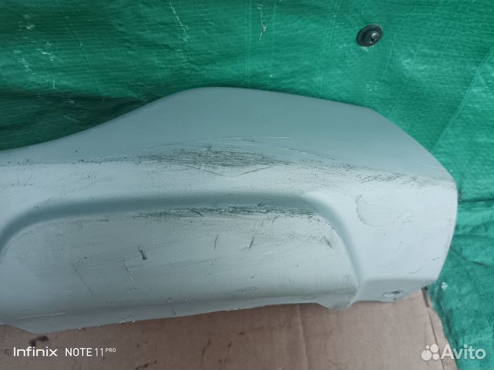 Накладка перед бампера Renault Logan Stepway 2018+