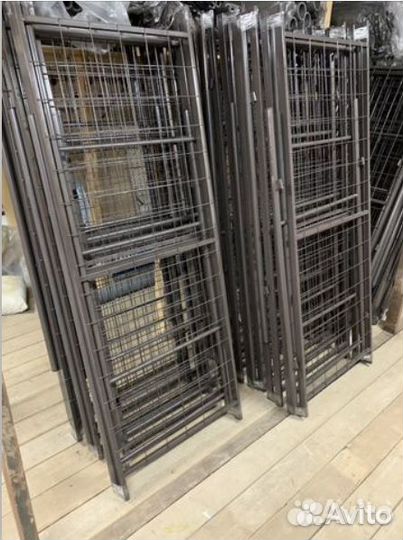 Кровать металлическая двухярусная кр1