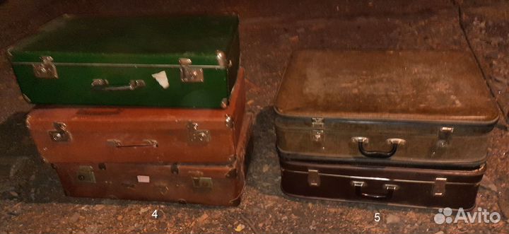Старые чемоданы СССР Ретро Винтаж