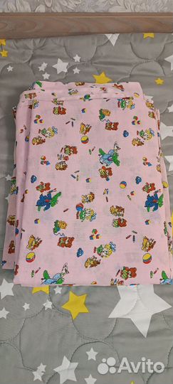 Комплект постельного белья в детскую кроватку