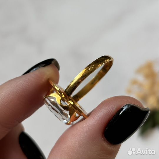 Ретро кольцо СССР / бижутерия
