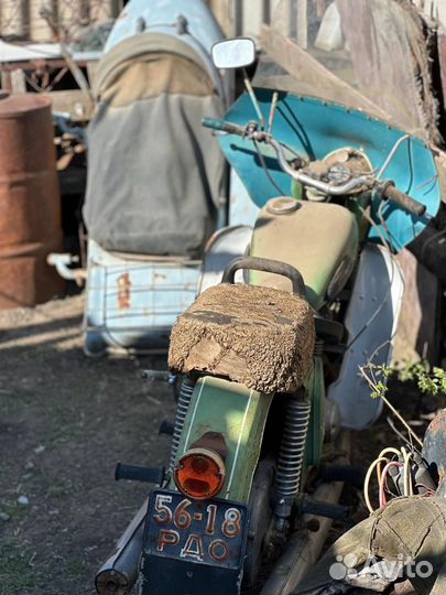 Мотоцикл иж-56 1961 года с люлькой