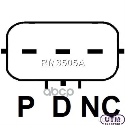 Регулятор mazda 3/CX-7 2.0/2.3 генератора RM3505A