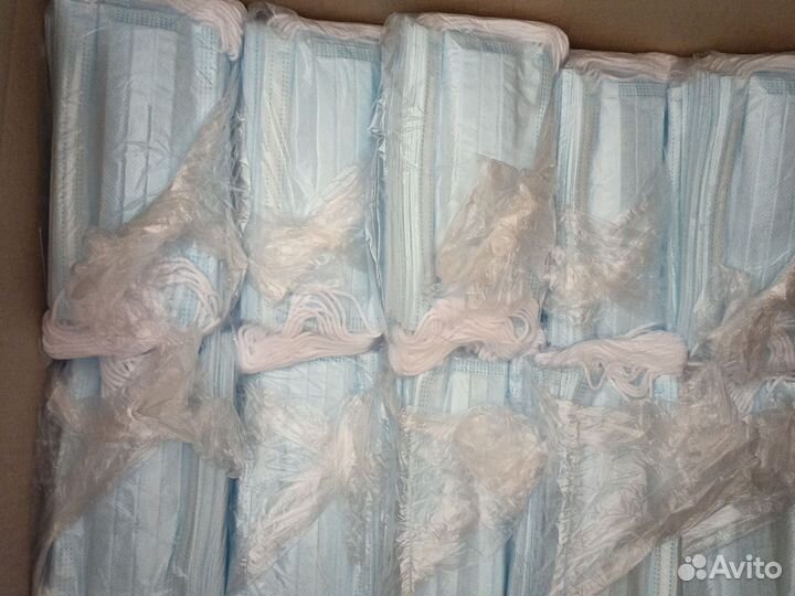 Маска одноразовая медицинская 50 шт