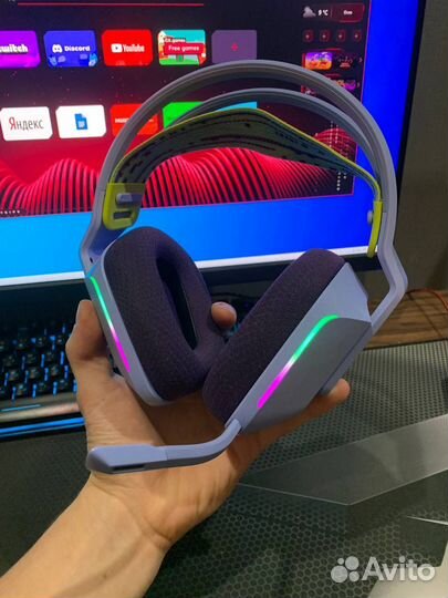 Беспроводные наушники logitech g733