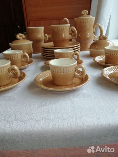 Кофейный сервиз зик СССР на 6 персон