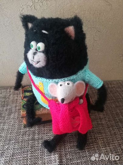 Котенок Шмяк и мышонок Сырник, игрушки