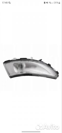 Повторитель поворота в зеркало