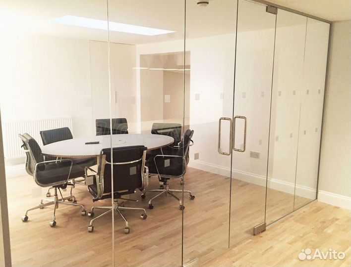 Межкомнатные стеклянные перегородки раздвижные