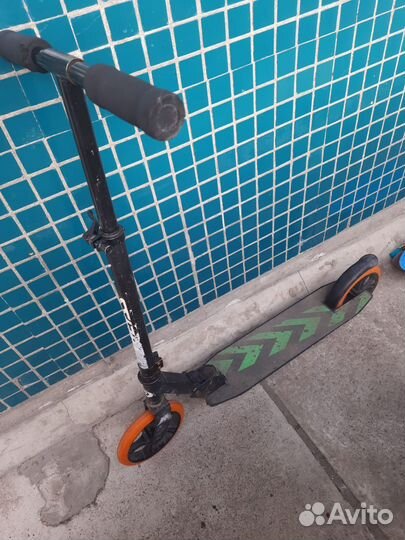 Самокат детский с большими колесами