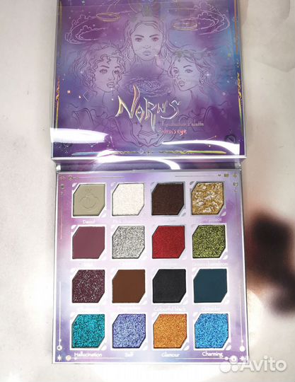 Палетка теней Oden's eye Norn's, новая версия