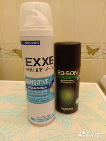 Пена для бритья exxe