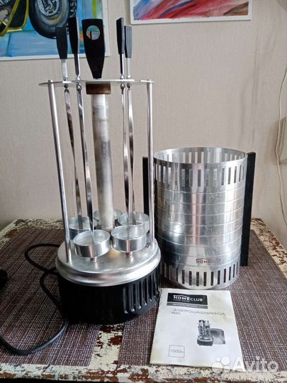 Электро шашлычница бу