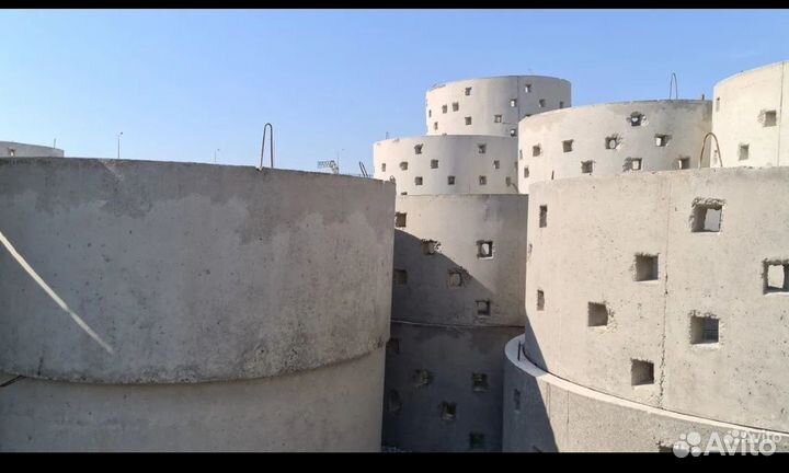 Кольца бетонные Жби крышки днища. Септик под ключ