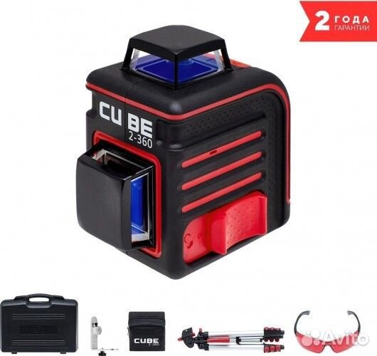 Лазерный уровень ADA cube 2-360 ultimate edition А00450