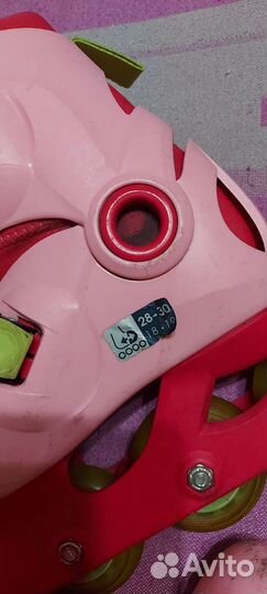 Роликовые коньки детские раздвижные