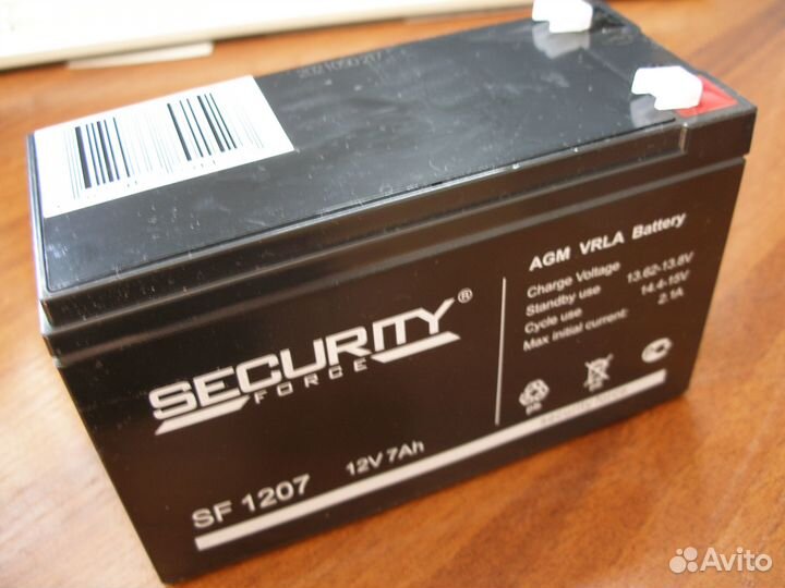 Аккумуляторная батарея для ибп12В 7А*ч новая