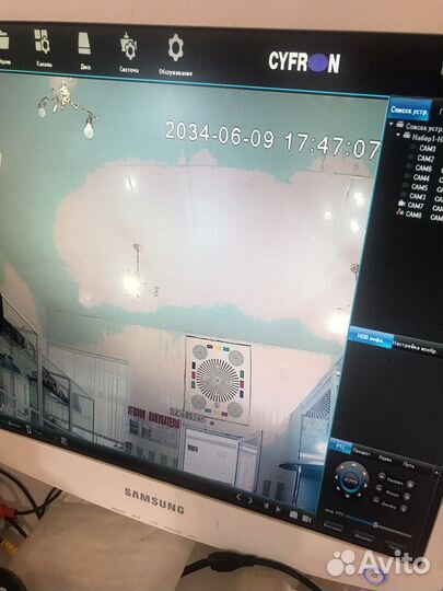 Комплект видеонаблюдения ip 1мр