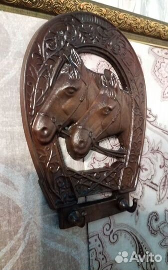 Подкова вешалка ключница