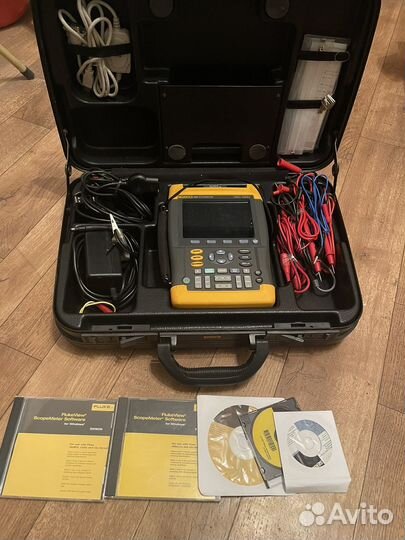 Портативный осциллограф Fluke 192b