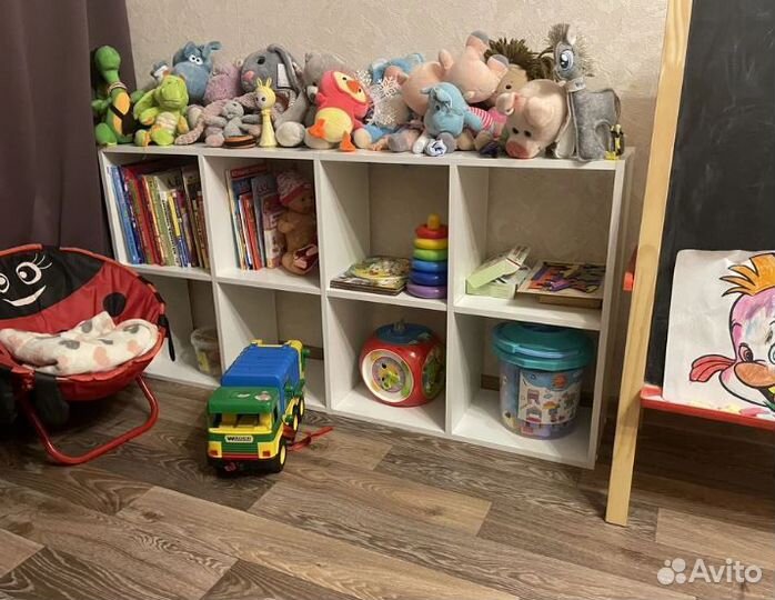Стеллаж для игрушек как IKEA