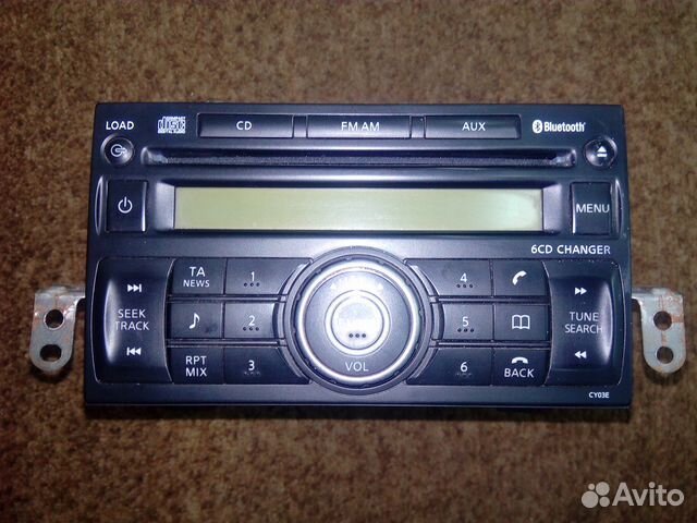 Магнитола Nissan note