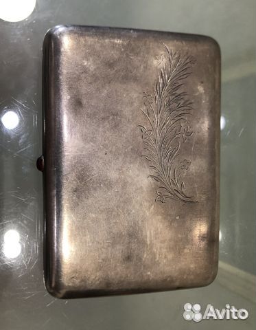 Портсигар серебряный Царская Россия